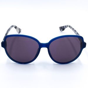 SOLD DIOR DiorOnde2 - Blue Round Cat Eye Sunglasses NWT